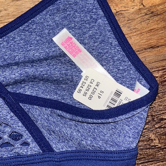 One Blue Victoria’s Secret PINK Sports Bra.  Size Small - Picture 3 of 5